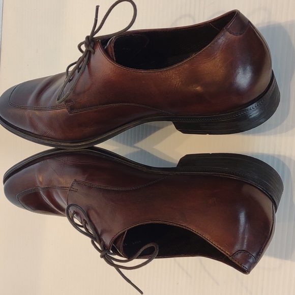 Cole Haan Air Adams Brown Leather Lace-Up Oxford - Picture 6 of 13